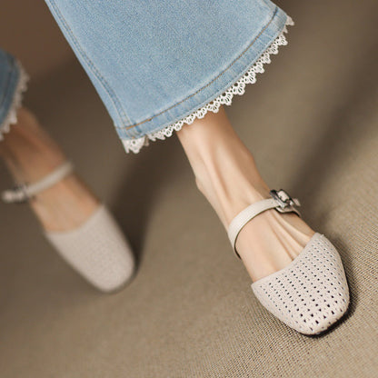 Mule in Vera Pelle Ovia