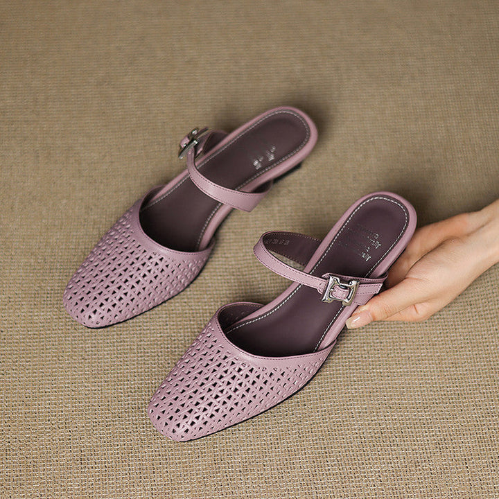 Mule in Vera Pelle Ovia