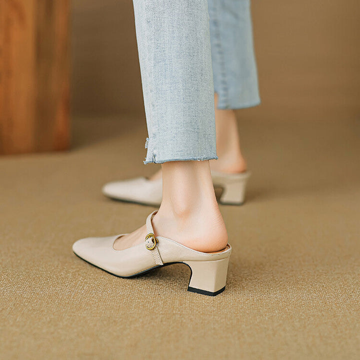 Mule in Vera Pelle Vian