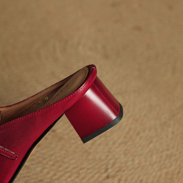 Mule in Vera Pelle Esmer
