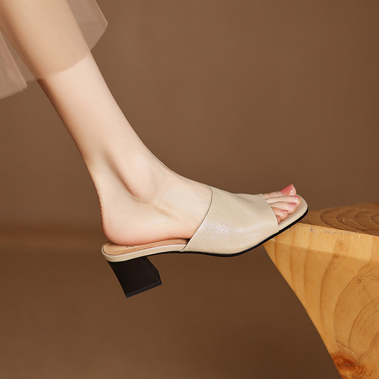 Mule in Vera Pelle