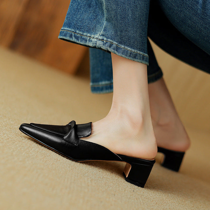 Mule in Vera Pelle Erlen