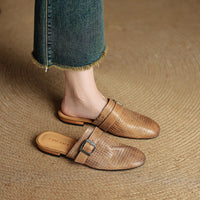 Mule in Vera Pelle Emrie