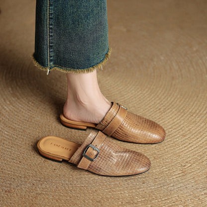 Mule in Vera Pelle Emrie
