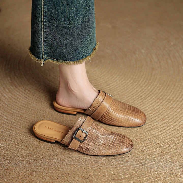 Mule in Vera Pelle Emrie
