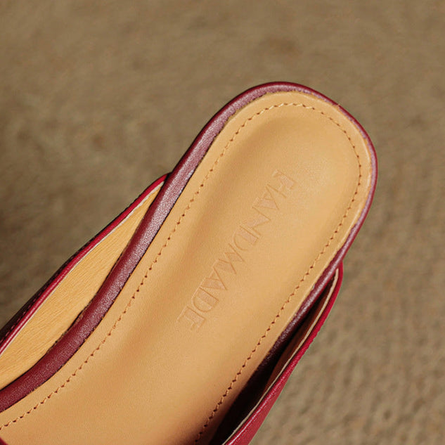 Mule in Vera Pelle Miral