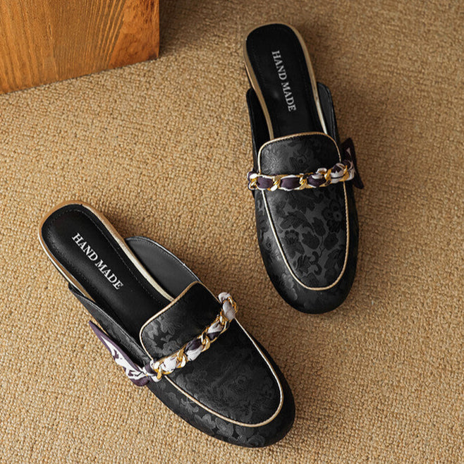 Mule in Vera Pelle Lumor