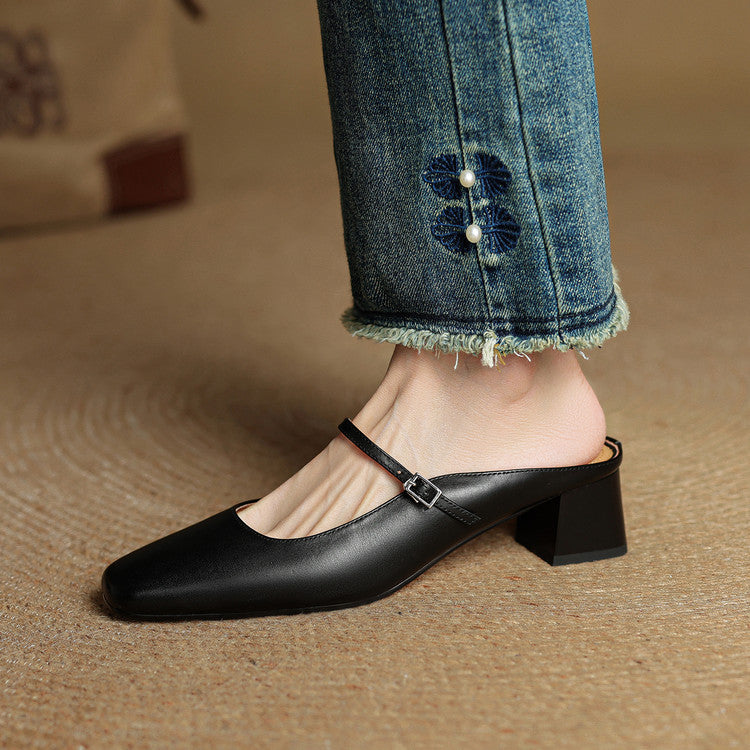 Mule in Vera Pelle Esmer