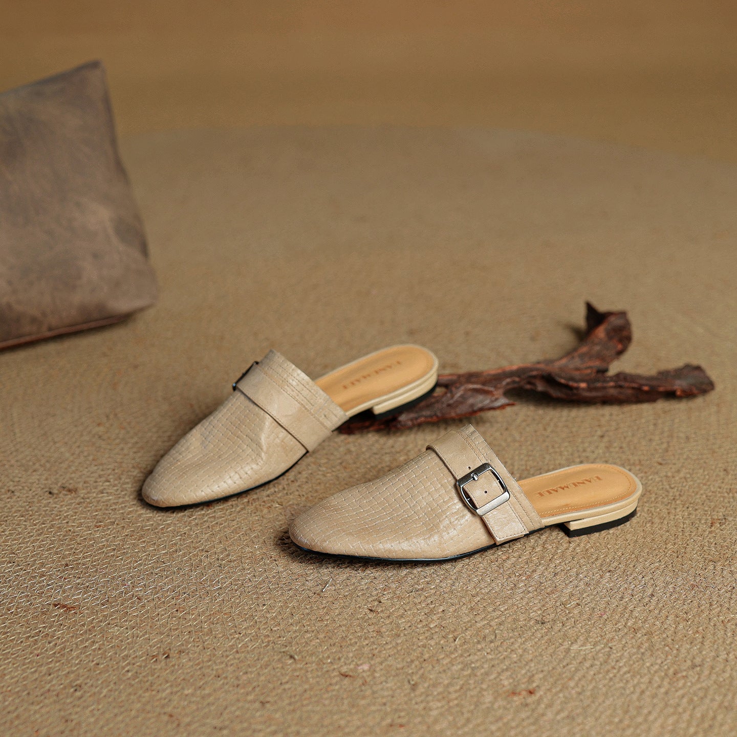 Mule in Vera Pelle Emrie