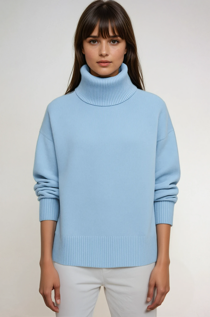 Georgina | Maglione Collo Alto Relaxato