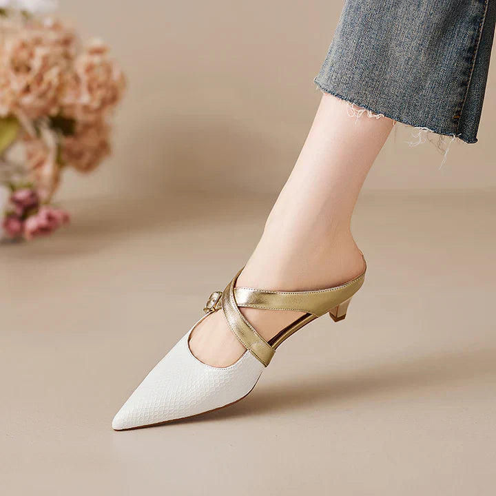 Mule in vera pelle Zelle