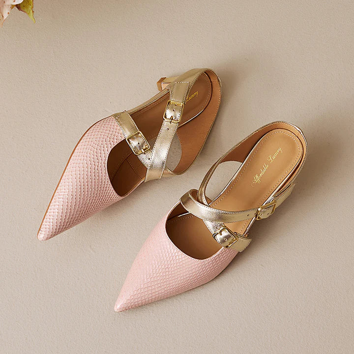 Mule in vera pelle Zelle