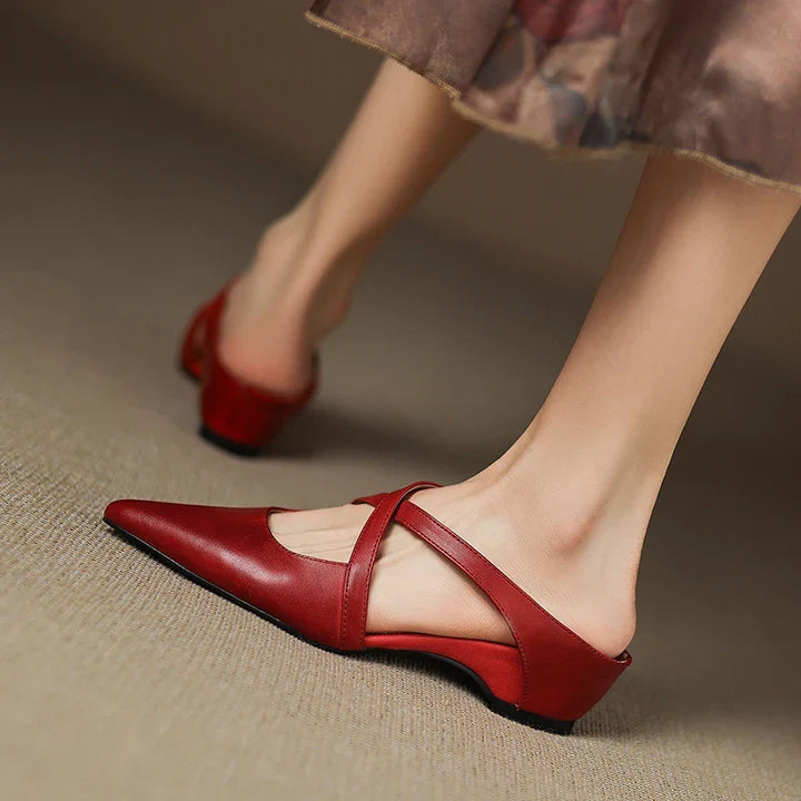 Mule in Vera Pelle Aluna