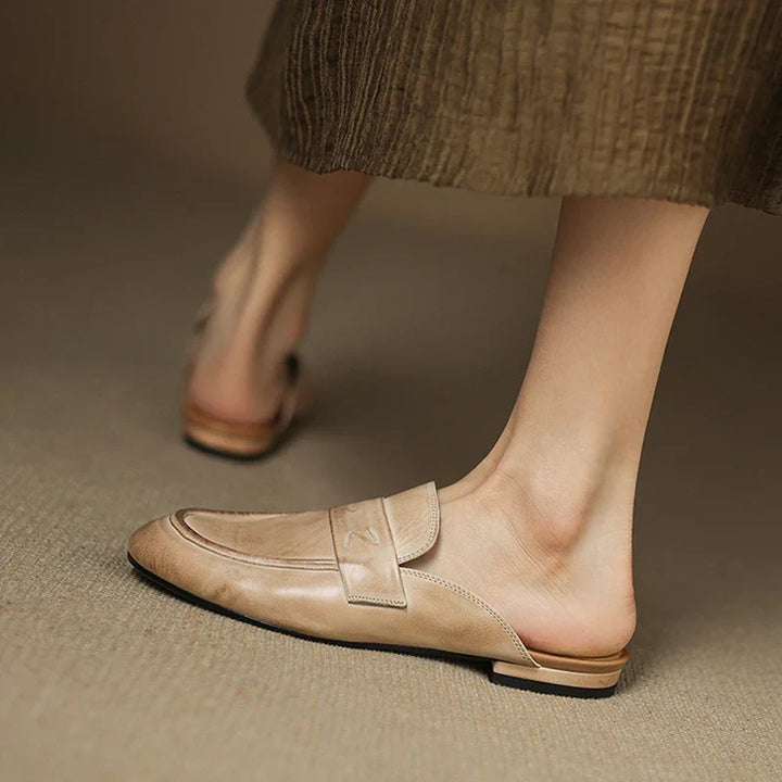 Mule in Vera Pelle Serin