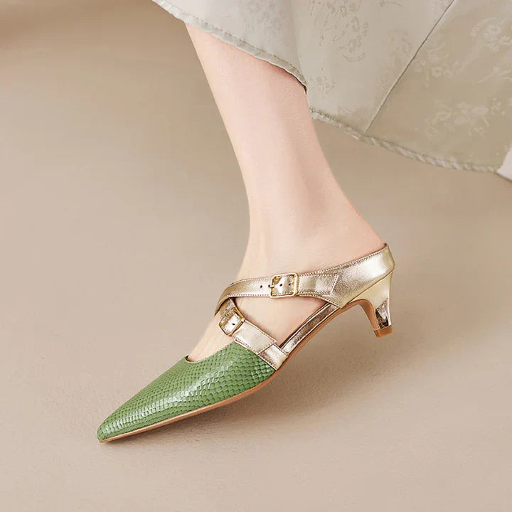 Mule in vera pelle Zelle
