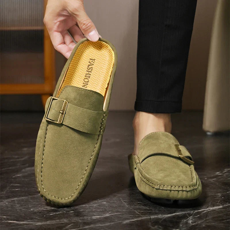 Zoccoli in suede Zayden