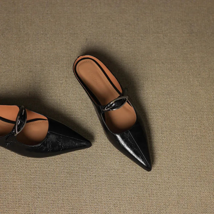 Mule in Vera Pelle Alour
