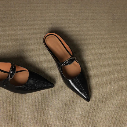 Mule in Vera Pelle Alour