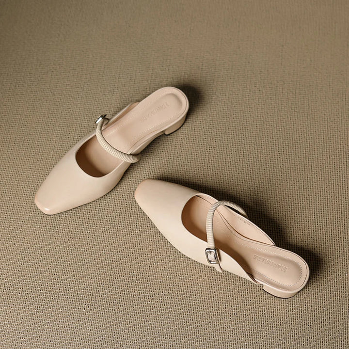 Mule Mary Jane in Vera Pelle Kera