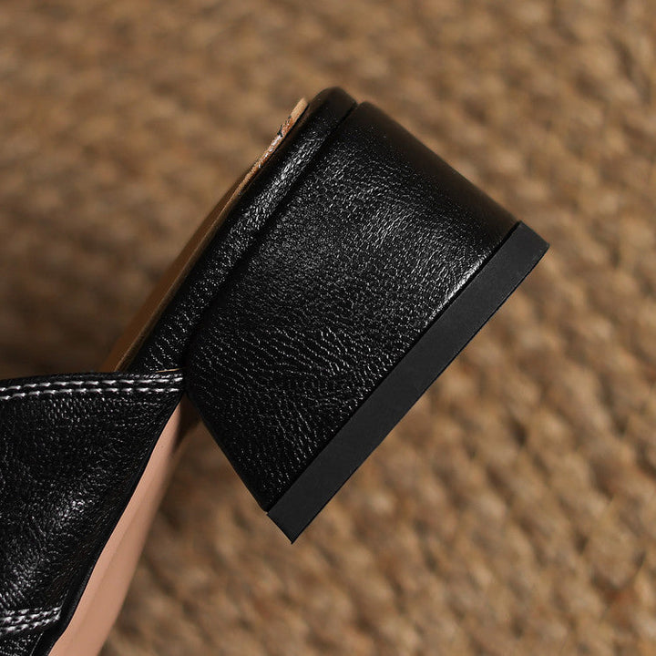 Mule in Vera Pelle Ivora