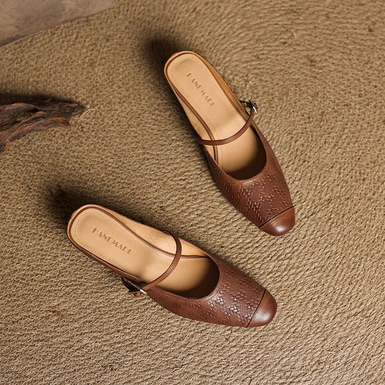 Mule in Vera Pelle Berla