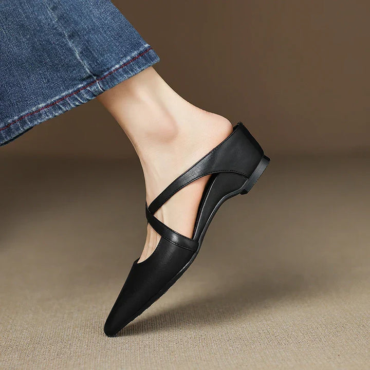 Mule in Vera Pelle Aluna