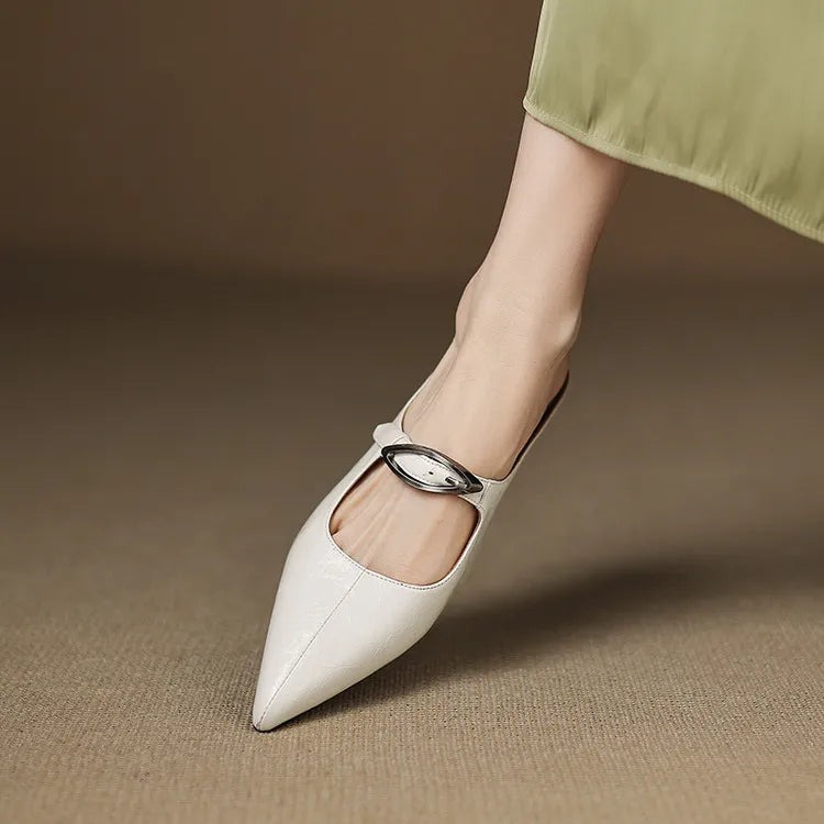 Mule in Vera Pelle Alour
