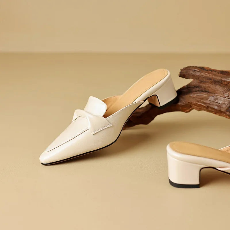 Mule in Vera Pelle Alaya