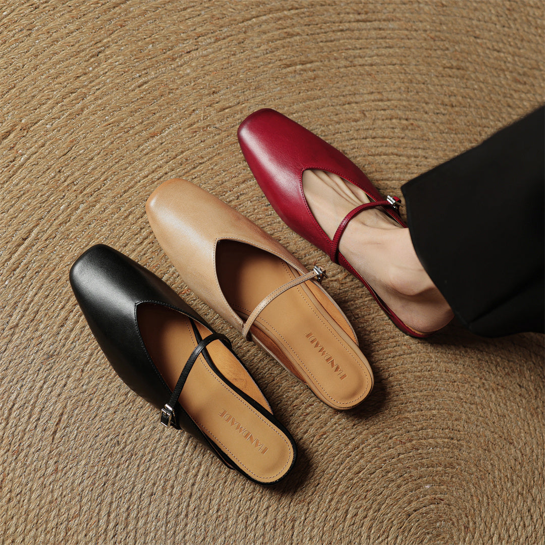 Mule in Vera Pelle Miral