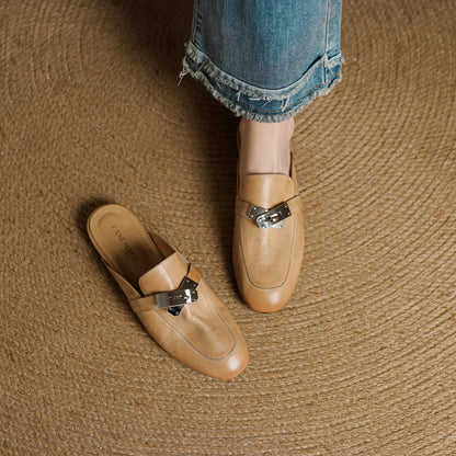 Mules in Vera Pelle Carla