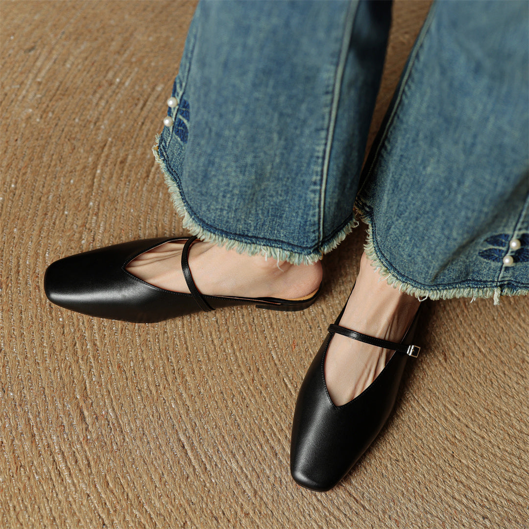 Mule in Vera Pelle Miral