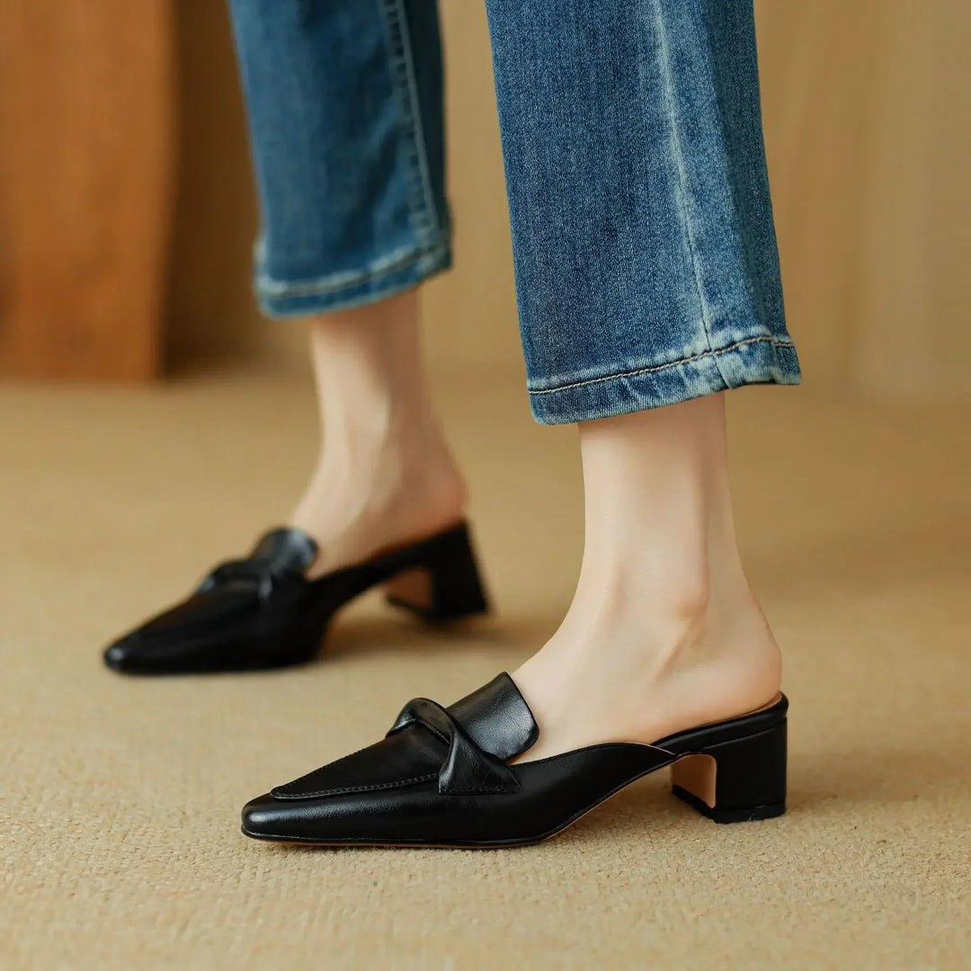 Mule in Vera Pelle Alaya