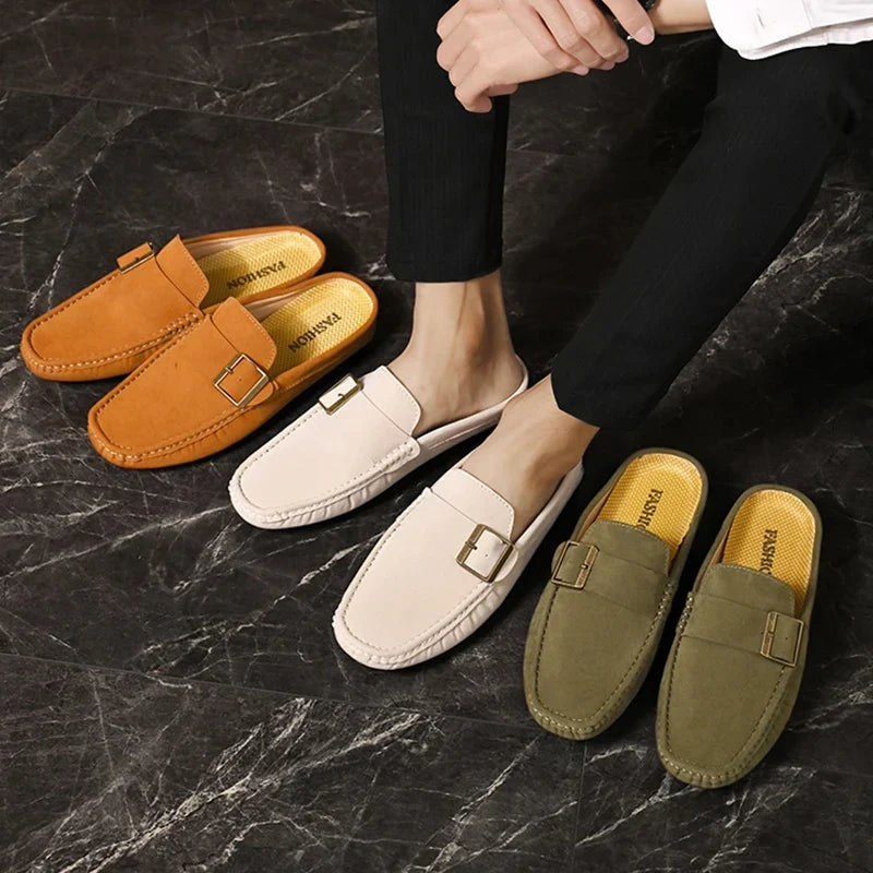 Zoccoli in suede Zayden