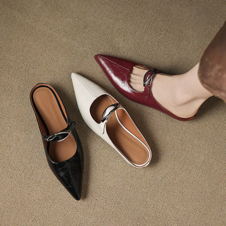 Mule in Vera Pelle Alour