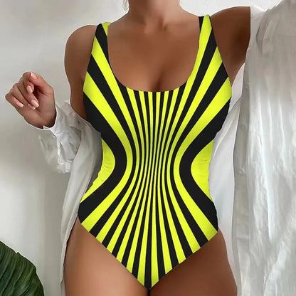 Costume da Bagno One Piece Stampa 3D
