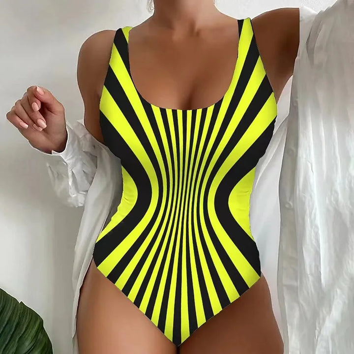 Costume da Bagno One Piece Stampa 3D
