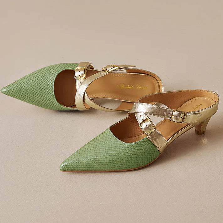 Mule in vera pelle Zelle