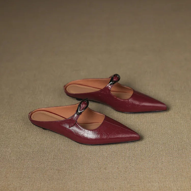 Mule in Vera Pelle Alour