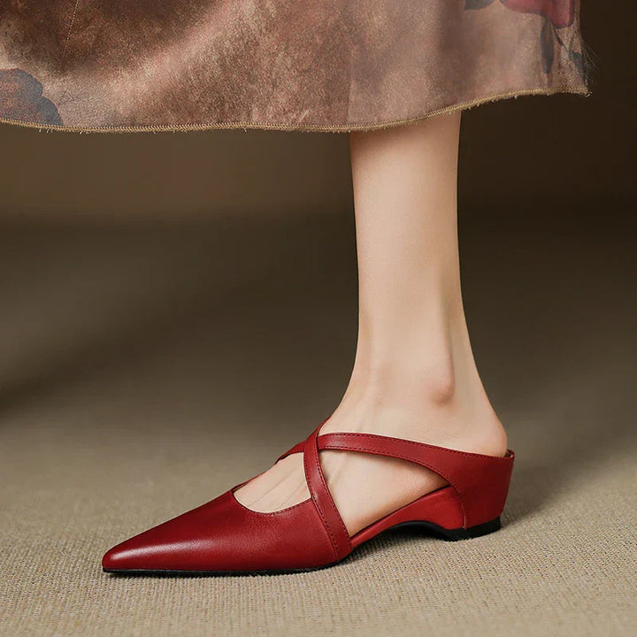Mule in Vera Pelle Aluna
