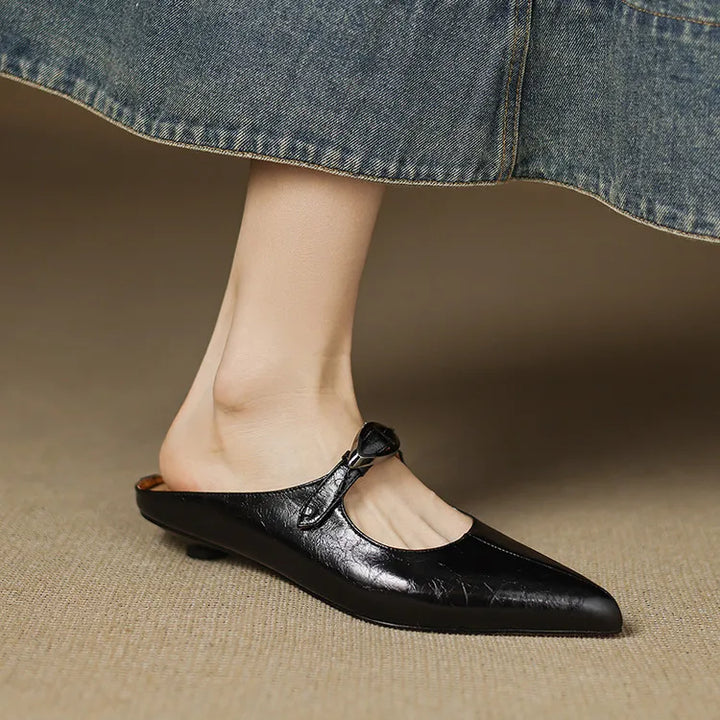 Mule in Vera Pelle Alour