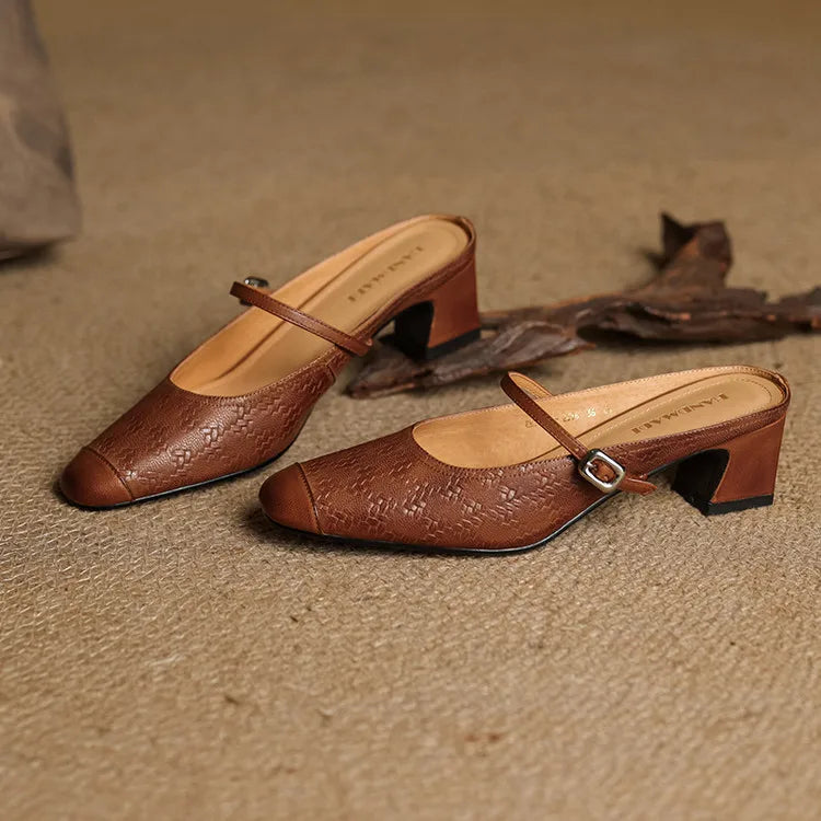 Mule in Vera Pelle Berla