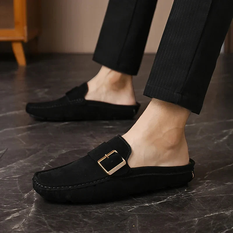 Zoccoli in suede Zayden