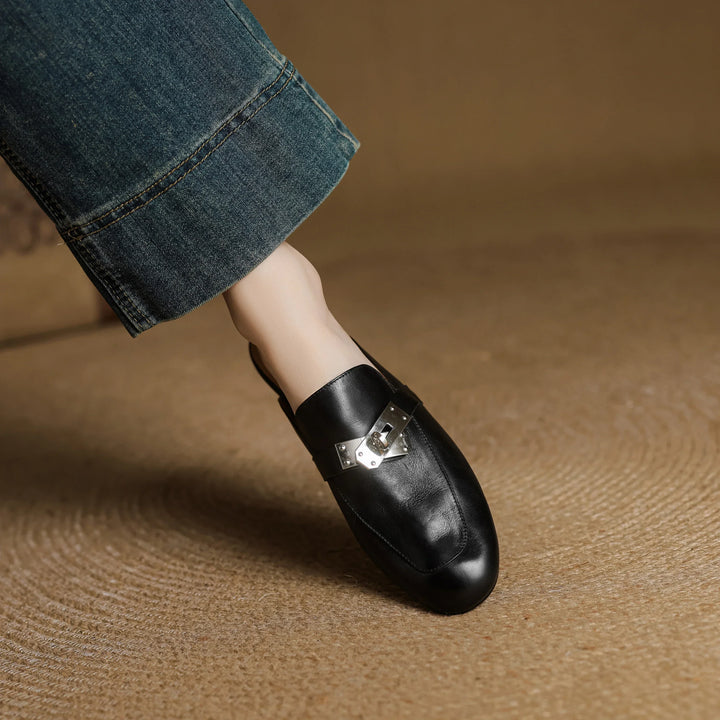 Mules in Vera Pelle Carla