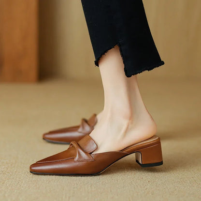Mule in Vera Pelle Alaya