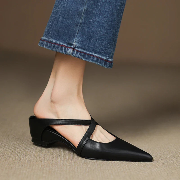 Mule in Vera Pelle Aluna