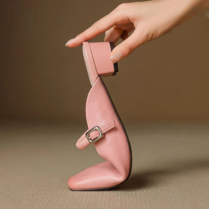 Mule Mary Jane in Vera Pelle Kera