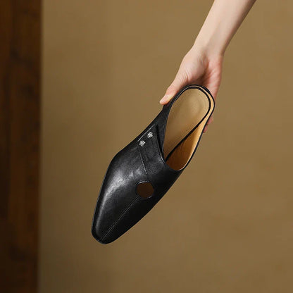 Mule in Vera Pelle Agnit