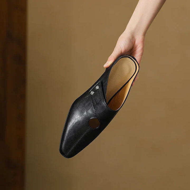 Mule in Vera Pelle Agnit