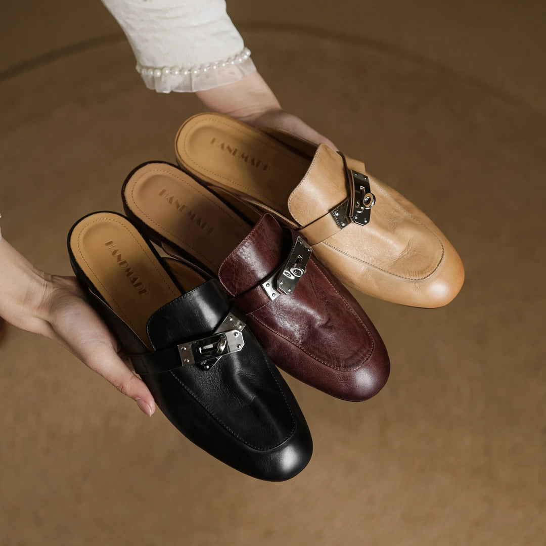 Mules in Vera Pelle Carla