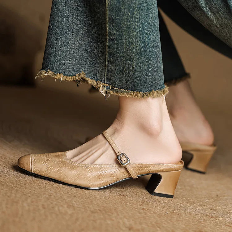 Mule in Vera Pelle Berla
